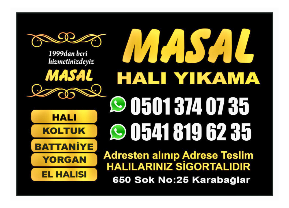 İzmirde Halı Yıkama İşi Yapanlar - Masal Halı Yıkama - El Dokuma Yıkama